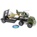 Іграшковий набір машинок 3в1 Військовий транспорт Technok Toys 9185 пластик 65 см хакі Іграшковий набір машинок 3в1 Військовий транспорт Technok Toys 9185 пластик 65 см хакі