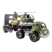 Іграшковий набір машинок 3в1 Військовий транспорт Technok Toys 9185 пластик 65 см хакі Іграшковий набір машинок 3в1 Військовий транспорт Technok Toys 9185 пластик 65 см хакі