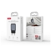 Зарядний блок живлення Type-C+USB XO L156 18 W 3 A чорний Зарядний блок живлення Type-C+USB XO L156 18 W 3 A чорний