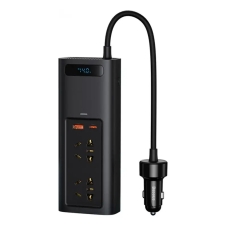 Автомобільний інвертор Baseus In-car Inverter 150W (220V CN/EU) Black new