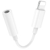 Перехiдник Apple Lightning M/3.5 мм AUX F 8.2 см BOROFONE BV21 Genuine білий Перехiдник Apple Lightning M/3.5 мм AUX F 8.2 см BOROFONE BV21 Genuine білий