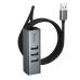 USB-хаб зовнішній 4 порти USB/RJ45 HOCO HB1D 1 м сірий