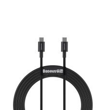 Кабель Type-C/Type-C 1 м Baseus Superior 100 Вт чорний