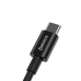 Кабель Type-C/Type-C 1 м Baseus Superior 100 Вт чорний Кабель Type-C/Type-C 1 м Baseus Superior 100 Вт чорний
