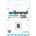 Карта пам'яті 128GB Wibrand МicroSDXC UHS-I Сlass 10 чорний Карта пам'яті 128GB Wibrand МicroSDXC UHS-I Сlass 10 чорний