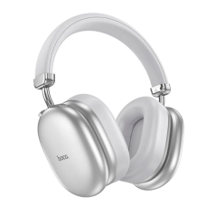 Навушники бездротові накладні HOCO W35 Max Auspicious ANC Bluetooth сріблястий