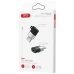 Перехідник Type-C M/microUSB F XO NB149-A чорний зі сріблястим