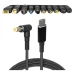 Кабель для ноутбука Type-C/DC connector з набором перехідників 1.8 м 100 Вт чорний Кабель для ноутбука Type-C/DC connector з набором перехідників 1.8 м 100 Вт чорний