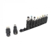 Кабель для ноутбука Type-C/DC connector з набором перехідників 1.8 м 100 Вт чорний Кабель для ноутбука Type-C/DC connector з набором перехідників 1.8 м 100 Вт чорний
