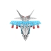 Конструктор металевий Technok Toys 4937 Винищувач 176 деталей Конструктор металевий Technok Toys 4937 Винищувач 176 деталей