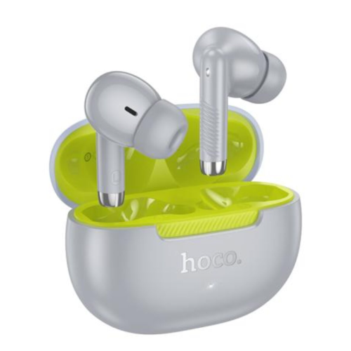 Навушники бездротові вакуумні HOCO EQ24 Estrella Bluetooth сірий з зеленим