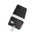 Універсальна мобільна батарея 40000 mAh Hoco J86 Powermaster 22.5 W повербанк з дисплеєм чорний Універсальна мобільна батарея 40000 mAh Hoco J86 Powermaster 22.5 W повербанк з дисплеєм чорний