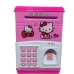 Скарбничка-сейф Hello Kitty 999-50 19 х 13 см електронна з кодовим замком та відбитком пальця рожевий