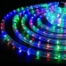 / Світлодіодна гірлянда-шланг дюралайт білий дріт 100 LED Euro Led 10 м 8 режимів неонова мульти / Світлодіодна гірлянда-шланг дюралайт білий дріт 100 LED Euro Led 10 м 8 режимів неонова мульти