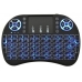 / Бездротова ігрова клавіатура Keyboard Backlit Mini з тачпадом і підсвічуванням, чорний