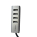 USB-хаб зовнішній 4 порти HOCO HB1A 1 м сірий USB-хаб зовнішній 4 порти HOCO HB1A 1 м сірий