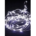 / Світлодіодна гірлянда-нитка прозорий дріт 50 LED Magic Lights USB 5 м білий