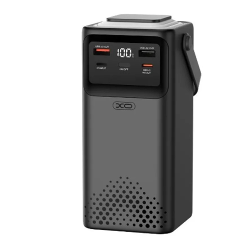 Універсальна мобільна батарея XO PR286 PD20W+QC22.5W Four Cables + Lighting 50000mAh Чорний new