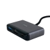 USB-хаб зовнішній 4 порти Usams SJ627 Туре-С 0.1 м сірий USB-хаб зовнішній 4 порти Usams SJ627 Туре-С 0.1 м сірий