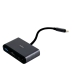 USB-хаб зовнішній 4 порти Usams SJ627 Туре-С 0.1 м сірий USB-хаб зовнішній 4 порти Usams SJ627 Туре-С 0.1 м сірий