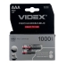 Акумулятор мізинчиковий ААA VIDEX R03 1000 mAh нікель-металогідридний Акумулятор мізинчиковий ААA VIDEX R03 1000 mAh нікель-металогідридний