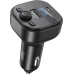 FM-трансмітер модулятор XO BCC18 Smart Bluetooth USB з дисплеєм чорний