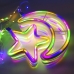 / Світлодіодна гірлянда-бахрома "Зірка та місяць" 3 м х 0.7 м Magic Lights мульти / Світлодіодна гірлянда-бахрома "Зірка та місяць" 3 м х 0.7 м Magic Lights мульти