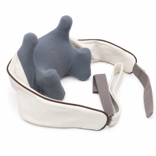 Масажер комір Massager Neck Shoulder Z9 перкусійний бежевий з сірим