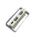 USB-хаб зовнішній 3 порти Havit HV-H81 білий USB-хаб зовнішній 3 порти Havit HV-H81 білий