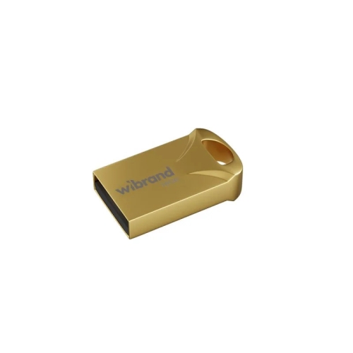 Флеш пам'ять USB 16 GВ Wibrand Hawk USB 2.0 золотистий