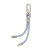 Кабель-брелок Type-C/Type-C 0.22 м HOCO GH5 Elegant 60 Вт 3 А блакитний