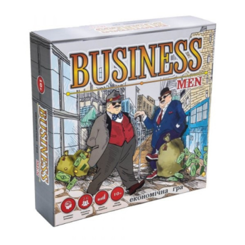 Настільна гра Strateg 30516 Businessmen 2-6 гравців для дітей та дорослих