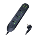 Мережевий фільтр-подовжувач 3 розетки WUW C133 4хUSB 10 А 2 м чорний Мережевий фільтр-подовжувач 3 розетки WUW C133 4хUSB 10 А 2 м чорний