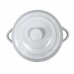 Форма для випікання Pepper PR-3341 Tower з кришкою кераміка кругла 18.5 х 14 х 9.5 см білий Форма для випікання Pepper PR-3341 Tower з кришкою кераміка кругла 18.5 х 14 х 9.5 см білий