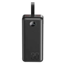 Універсальна мобільна батарея 30000 mAh XO PR240 22.5 W повербанк з дисплеєм чорний