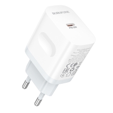 Зарядний блок живлення Type-C BOROFONE BA99A Breeze 20 W білий