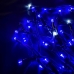 Світлодіодна гірлянда-сітка вулична чорний дріт 380 LED Euro Led ліхтарики 3 м 8 режимів синій Світлодіодна гірлянда-сітка вулична чорний дріт 380 LED Euro Led ліхтарики 3 м 8 режимів синій