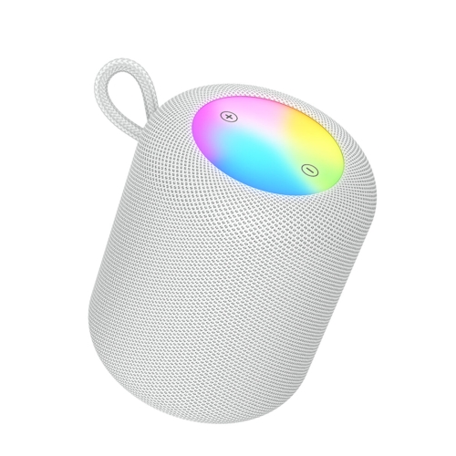 Колонка портативна HOCO HC30 Oceano Bluetooth LED FM сірий