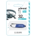 Флеш пам'ять USB 32 GВ Wibrand Aligator USB 2.0 синій