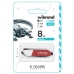 Флеш пам'ять USB 8 GВ Wibrand Aligator USB 2.0 червоний Флеш пам'ять USB 8 GВ Wibrand Aligator USB 2.0 червоний