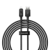 Кабель USB/Apple Lightning 2 м Baseus Unbreakable 2.4 А чорний Кабель USB/Apple Lightning 2 м Baseus Unbreakable 2.4 А чорний