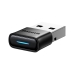 Адаптер Bluetooth Baseus BA04 USB Wireless Adapter чорний Адаптер Bluetooth Baseus BA04 USB Wireless Adapter чорний