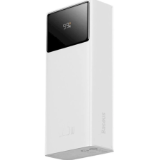 Універсальна мобільна батарея 30000 mAh Baseus FP41 EnerFill повербанк з дисплеєм білий