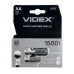 Акумулятор пальчиковий АА VIDEX R6 1500 mAh нікель-металогідридний