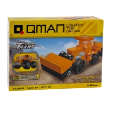 Конструктор Qman 42204 Будівельна техніка 49-57 деталей мікс