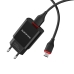 Зарядний пристрій з кабелем USB/micro-USB 1 м BOROFONE ВА20А 5 V 2.1 А чорний Зарядний пристрій з кабелем USB/micro-USB 1 м BOROFONE ВА20А 5 V 2.1 А чорний