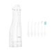 Іригатор HOCO HP63 Electric oral flushing device 6 насадок 300 мл білий