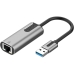 Перехідник USB M/RJ-45 F 15 см Vention CEWHB Aluminum Alloy Type сірий Перехідник USB M/RJ-45 F 15 см Vention CEWHB Aluminum Alloy Type сірий