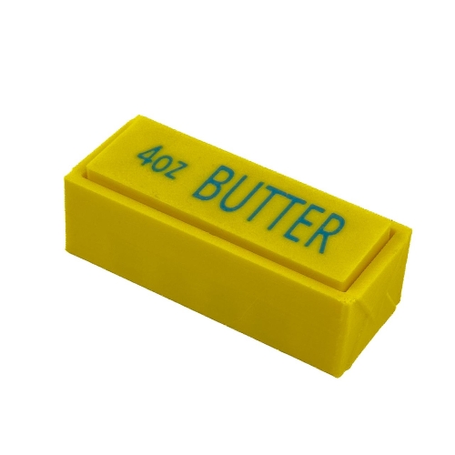 Іграшка антистрес клікер 7 см Butter 3D-48 жовтий