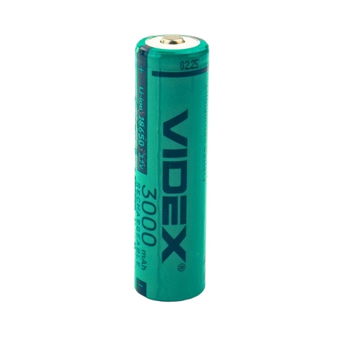 Акумулятор 18650 VIDEX 8112 без захисту 3000mAh літій-іонний